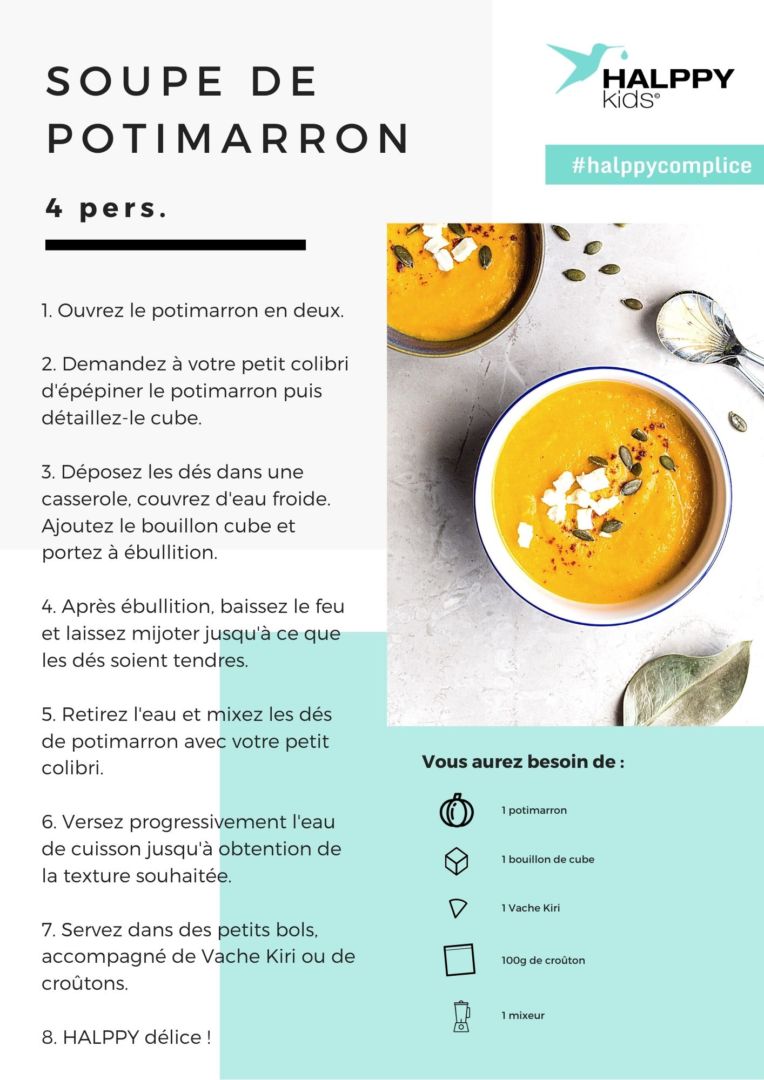 La soupe de potimarron