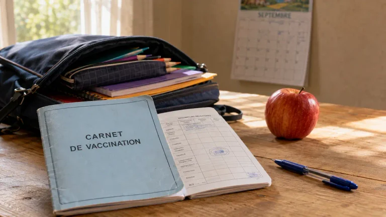 Rentrée scolaire : pourquoi vérifier le carnet de vaccination de votre enfant est essentiel